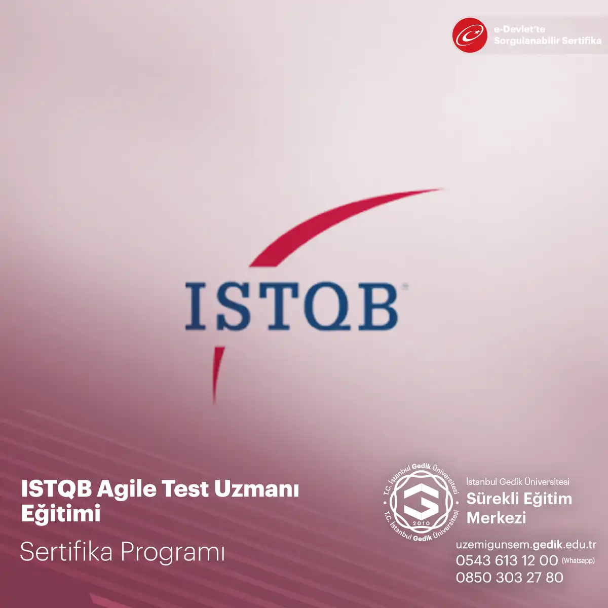 ISTQB Agile Test Uzmanı Eğitimi 